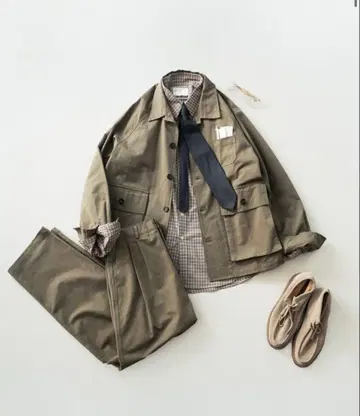 [ 새상품 ] City Worker Set-up Khaki Gray
