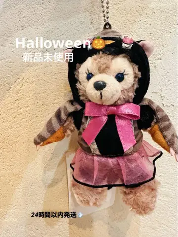 할로윈 한정판 더피 셰리 메이 인형 배지 미사용 새상품 택 포함