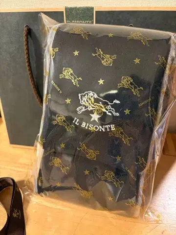 IL BISONTE 머플러 그레이 일비종떼