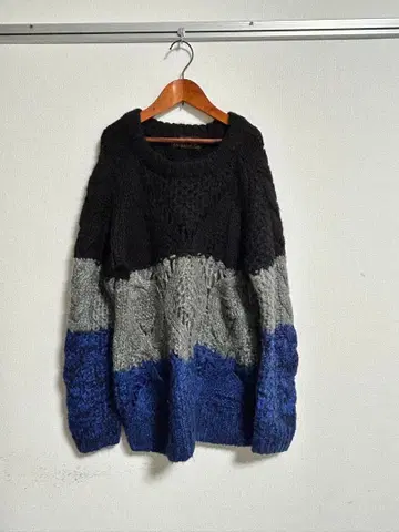 [ 새상품급 ] 나노 유니버스 Broderie & Co. 뜨개질 스웨터