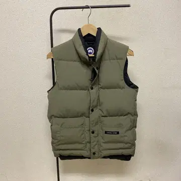CANADA GOOSE 다운 베스트 XS/TP 올리브
