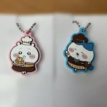 치이카와 x 코코스 러버 키링 치이카와&하치와레