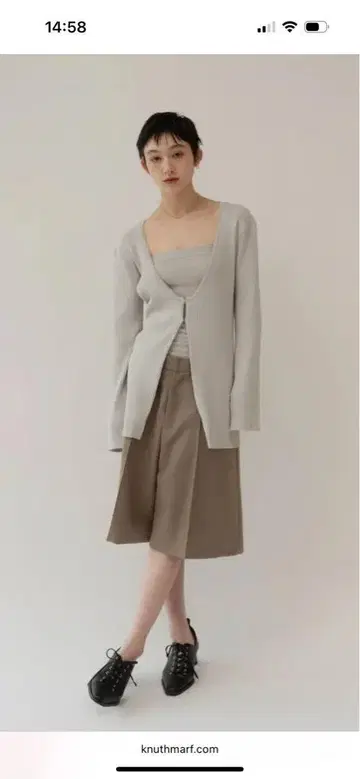 knuthmarf ladylike knit cardigan