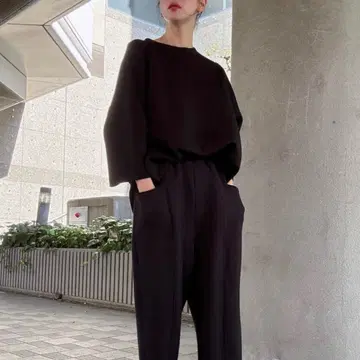 MICALLEMICALLE 본딩 셋업 블랙