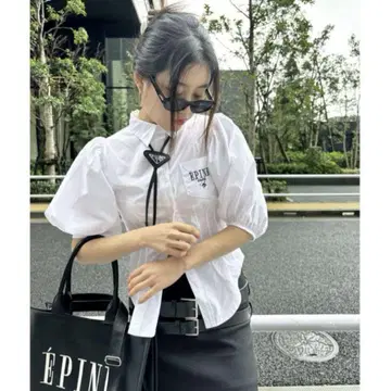 epine 에피누 블라우스 흰색 화이트