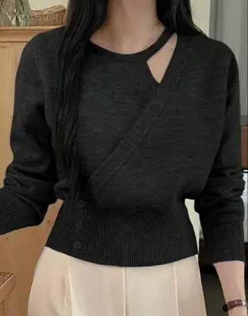SHEIN 변형 니트