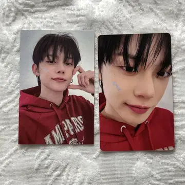 TXT 영준 MOAZONE 팬클럽 FC 혜택 팬미팅 트레이딩 카드 2장