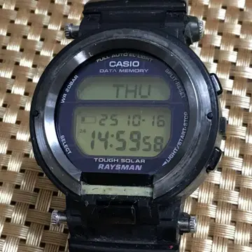 G-SHOCK RAYSMAN madeJAPAN 방수 솔라 남성용 손목시계