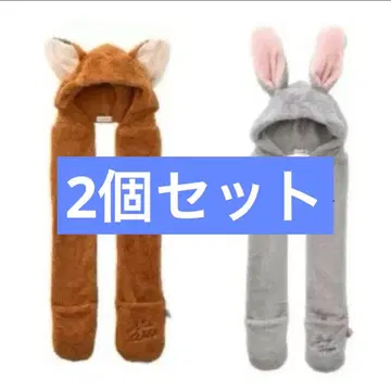주토피아 닉 주디 머플러 디즈니 아베일