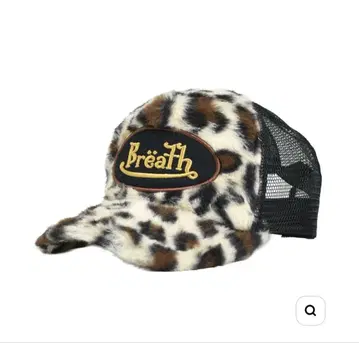breath 25ss FAUX LEOPARD FUR CAP / BRW