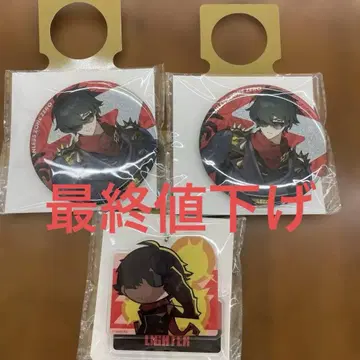 젠레스 존 제로 젠제로 GiGO 한정판 캔뱃지 키링 라이트