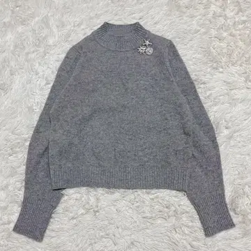 극미품 24AW 아나이 니트 울 캐시미어 비쥬 풀오버 완판템
