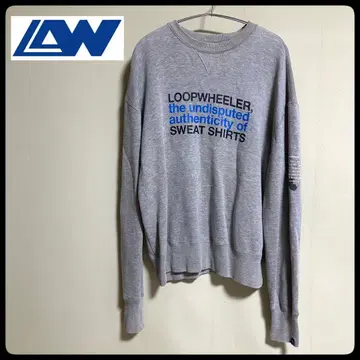 반자이 페인트 LOOPWHEELER 맨투맨 트레이닝복