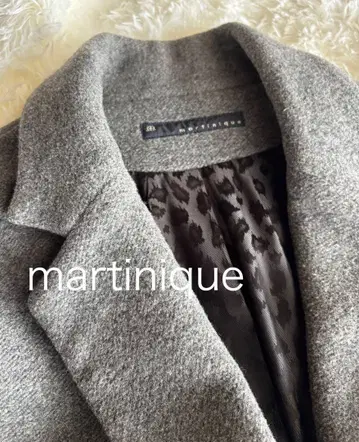 martinique 마르티니크 체스터 코트 M 캐시미어 함유