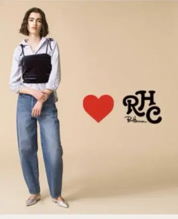 RHC 스트랩 포함 뷔스티에 네이비