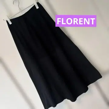 FLORENT 플로렌트 롱 맥시 플레어 스커트 블랙 size 34