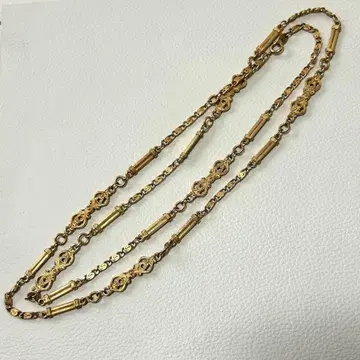 클래식 골드 톤 목걸이 에스닉 앤티크