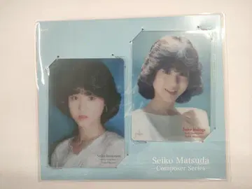 마츠다 세이코 CD 구매 혜택 클리어 카드와 스티커
