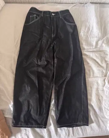 estudio niksen raw denim balloon 블랙