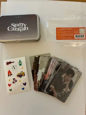 차은우 Starry Caravan 캔 트레이딩 카드