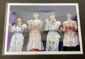 노기자카46 엔도 사쿠라 8주년 벌스데이 라이브 브로마이드 4인 나란히
