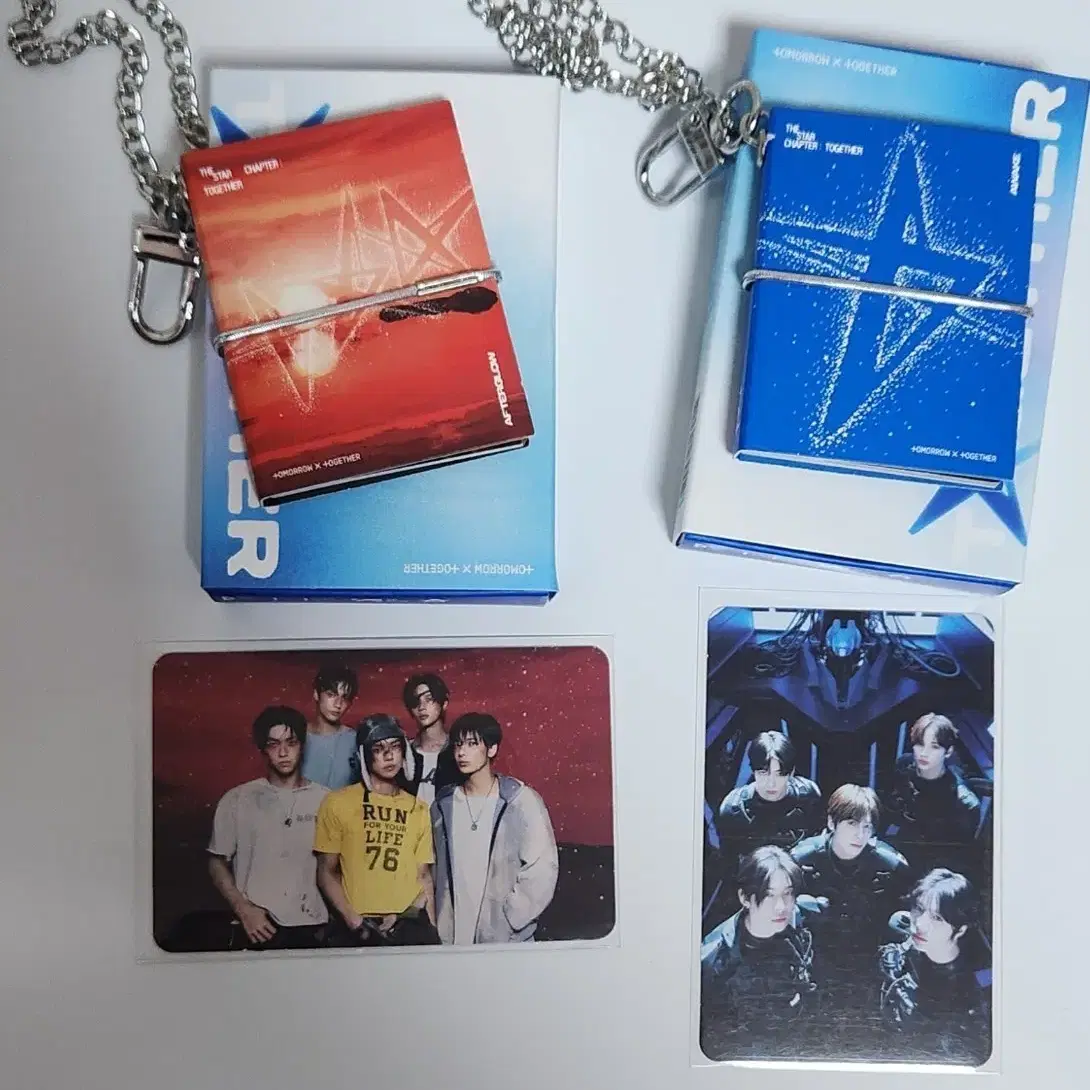 TXT Together mini book keyring