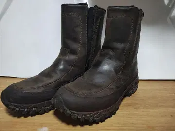 merrell 가죽 집업 부츠