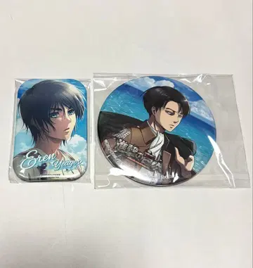 진격의 거인 엘렌 마루카쿠 리바이 카라테츠 캔뱃지