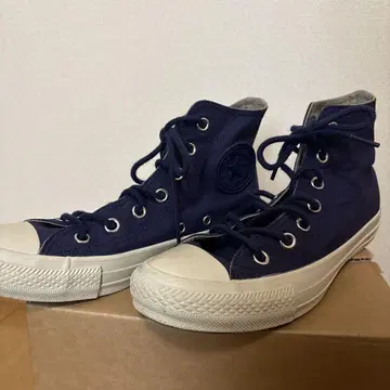 CONVERSE ALL STAR 네이비 하이컷 스니커즈