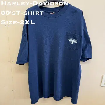 00's/Harley-Davidson/Print T-Shirt/스컬/8