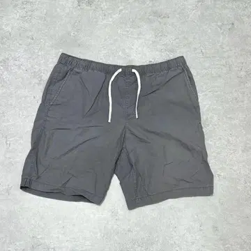 s3161 무인양품 숏팬츠 허리밴딩 끈 면100% 남성용
