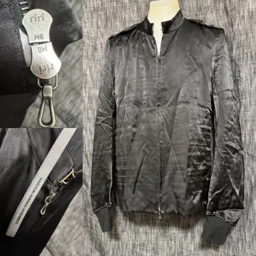 KAZUYUKI KUMAGAI ATTACHMENT 레이온 블루종 블랙