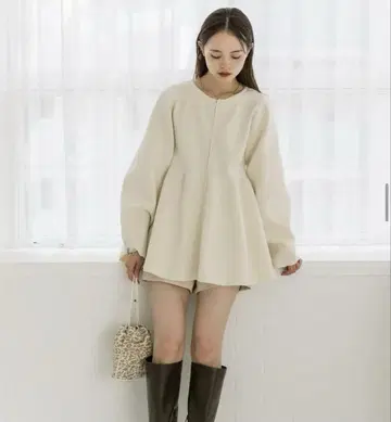 mystic*WZLP 페플럼 가디건