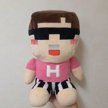 히카킨 봉제 인형 마이크라 HIKAKIN 마인크라프트