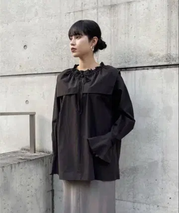clane 2way bab tops 바브탑 블랙
