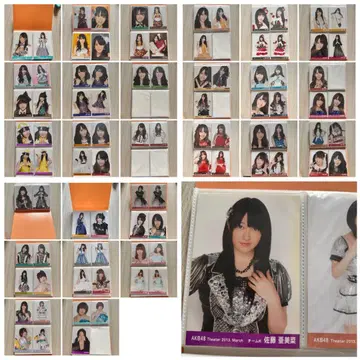 AKB48 사토 아미나 월별 브로마이드 90장 묶음 판매