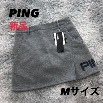 새상품 PING 핑 스커트 스트레치 속기모 그레이 M 사이즈