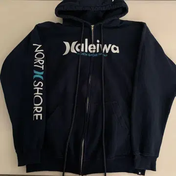 헐리 네이비 풀 집업 후드티 서프앤씨