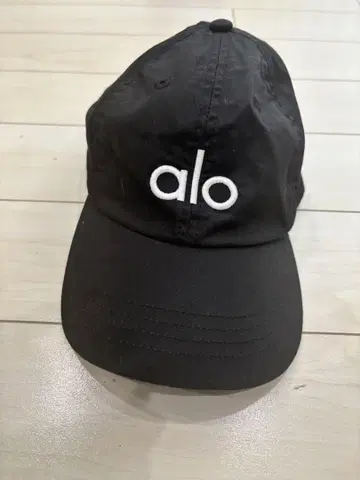 아로 alo 캡 코튼 블랙