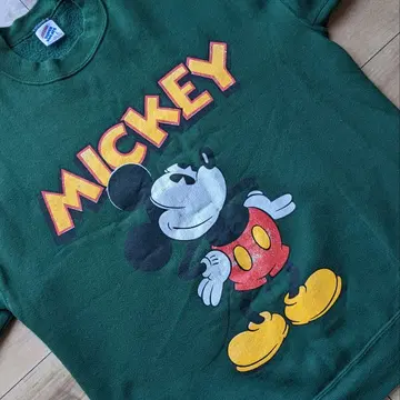 80s 90s 미키마우스 디즈니 빈티지 트레이닝복 후드티