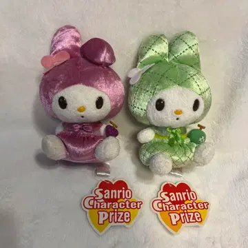 헤이세이 레트로 마이멜로디 후르츠 봉제 인형 산리오 당시 물품