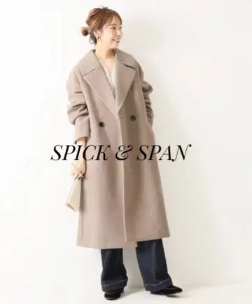 SPICK & SPAN 스픽 앤 스팬 빅 컬러 체스터 코트