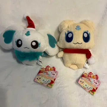 미사용: 프리큐어 MAXHeart 크리스마스 봉제 인형 묶음 판매