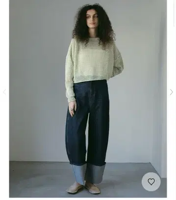 HER. 롤업 커브 데님 todayful