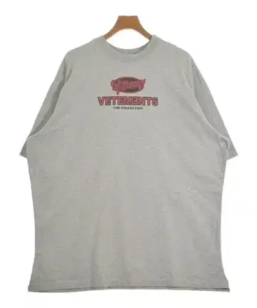 VETEMENTS 티셔츠 컷앤소 남성용
