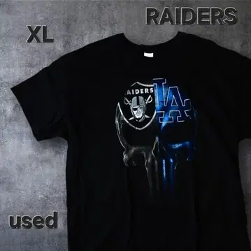 레이더스 RAIDERS LA 로고 T셔츠 XL used