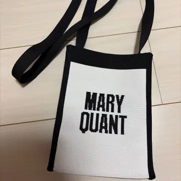 MARY QUANT 데이지 니트 자카드 숄더 숄더백