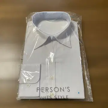 PERSON'S 화이트 긴팔 셔츠 사이즈 9