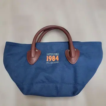 DUFFER 1984 네이비 미니 토트백