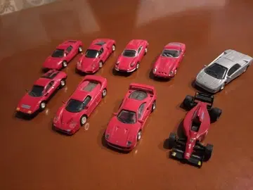 페라리 미니카 세트 9종